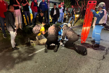 El pasado lunes en la madrugada, un hombre murió tras chocar en su moto contra un árbol en el sector de El Triángulo.