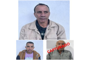 Alias Chucho, Carlos y Jeico, los que aceptaron cargos.