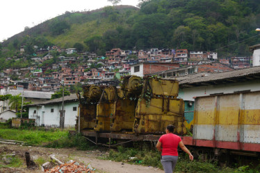 Chatarra del antiguo Ferrocarril 