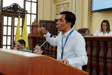 Juan Felipe Valencia, gerente del SES Hospital Universitario de Caldas