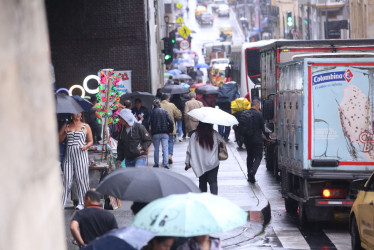 Lluvias en Manizales 