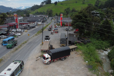 Este es el predio que hoy está en proceso de expropiación para construir el retorno pendiente del Invías, en el sector de Maltería (Manizales).