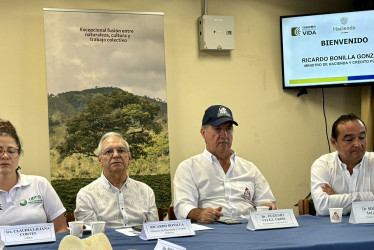 Ministro de Hacienda en Chinchiná (Caldas)