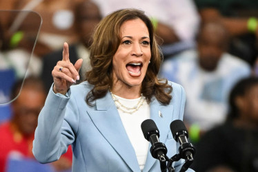 Kamala Harris se convierte en la candidata demócrata a la Presidencia de Estados Unidos. 