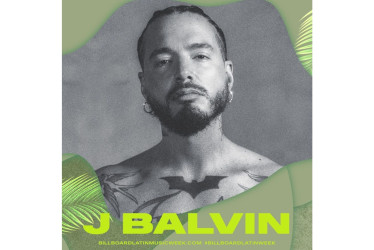 El artista J Balvin, conocido como "la megaestrella del reguetón", participará en la próxima Semana de la Música Latina de Billboard.