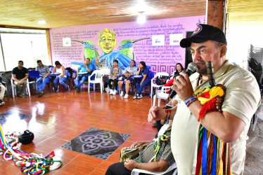 Germán Herrera Guevara, cabildante suplente de la comunidad de Pueblo Viejo y consejero mayor del Cridec.