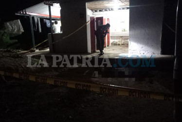 Un muerto y un herido son el resultado de un ataque a bala en zona rural de Villamaría.