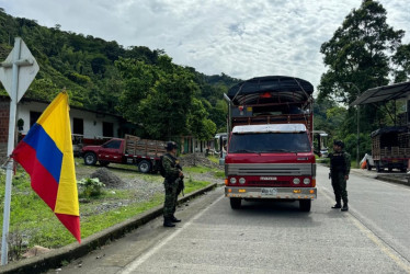 Risaralda refuerza su seguridad en la frontera con Chocó