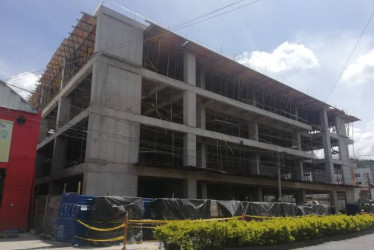 La Escuela Normal Sagrado Corazón, de Riosucio (Caldas), toma forma con las obras que se adelantan, luego de varias suspensiones.