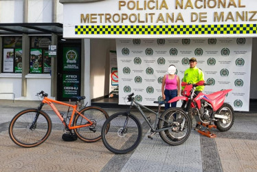 La Policía recuperó cuatro vehículos hurtados por factor oportunidad en Manizales.