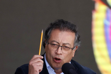 Gustavo Petro, presidente de Colombia. 