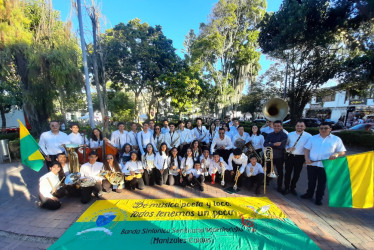 Banda del Colegio Seminario Redentorista de Manizales.