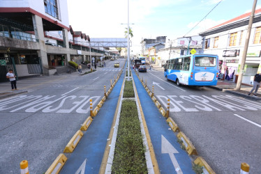 La Secretaría de Infraestructura de Manizales asegura que no ha podido comunicarse con uno de los contratistas del bulevar de la 19 y proveedores denuncian impagos. Conozca el avance de las obras. En la foto, la zona que une los lotes 1 y 2.