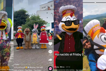 Frisby acumula 3,1 millones de me gusta en su cuenta de Tiktok. Socio de la empresa revela la estrategia detrás del éxito del personaje.