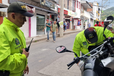 Jornada de seguridad en Supía.