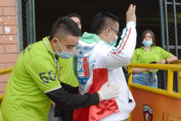 Ahora la seguridad en el estadio Palogrande, en su interior