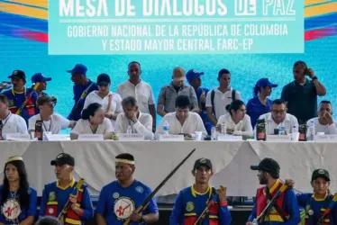 El VI ciclo de diálogos de paz entre el Gobierno de Colombia y el Estado Mayor Central se termina el próximo 19 de octubre.