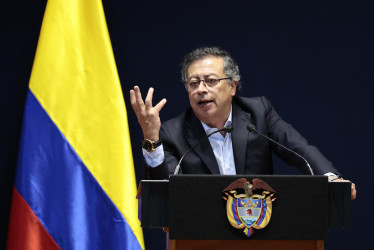 El presidente, Gustavo Petro.