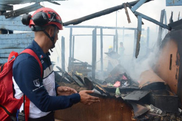 Nueve familias lo perdieron todo. Por fortuna, no hubo heridos ni fallecidos.