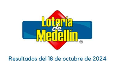 Lotería de Medellin 18 de octubre 