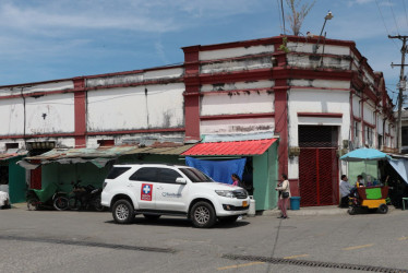 Pabellón de carnes de Salamina.