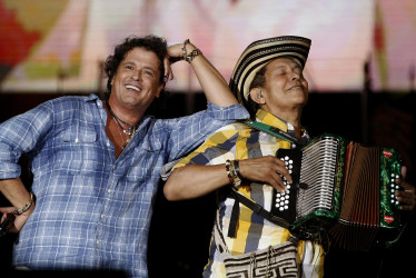 Carlos Vives y Egidio Cuadrado